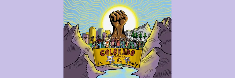 Colorado AFL-CIO Unity Art