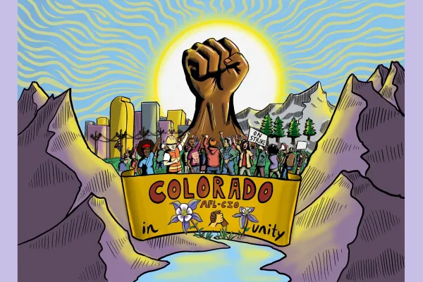 Colorado AFL-CIO Unity Art