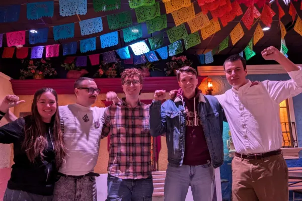 Five Casa Bonita Workers put up solidarity fists