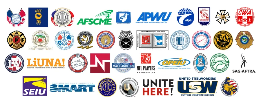 Affiliated Unions Logos