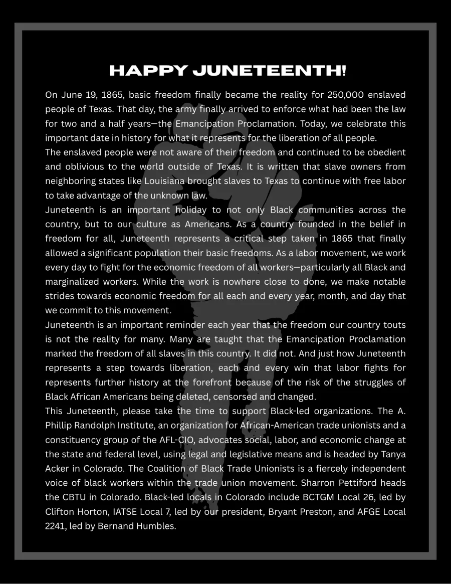 Happy Juneteenth