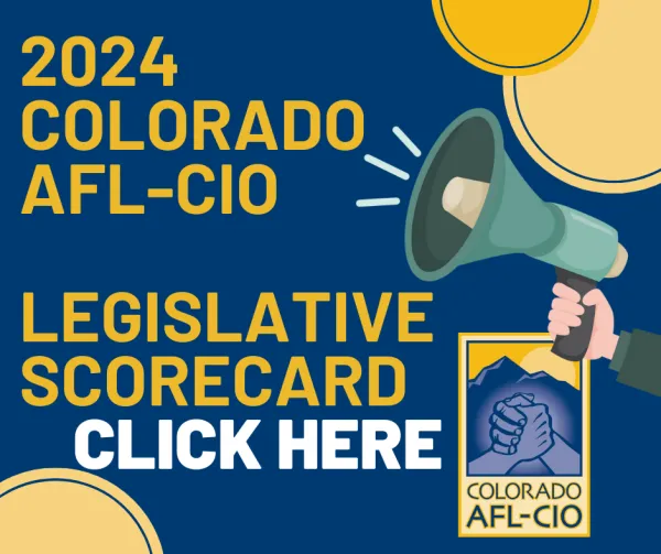 2024 Colorado AFL-CIO Legislative Scorecard